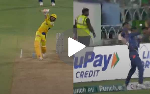 [Watch] Ravindra Jadeja Gets To His Fity With A Lucky Six As Hooda Drops A Catch Near Boundary
